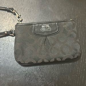 Vintage coach wristlet